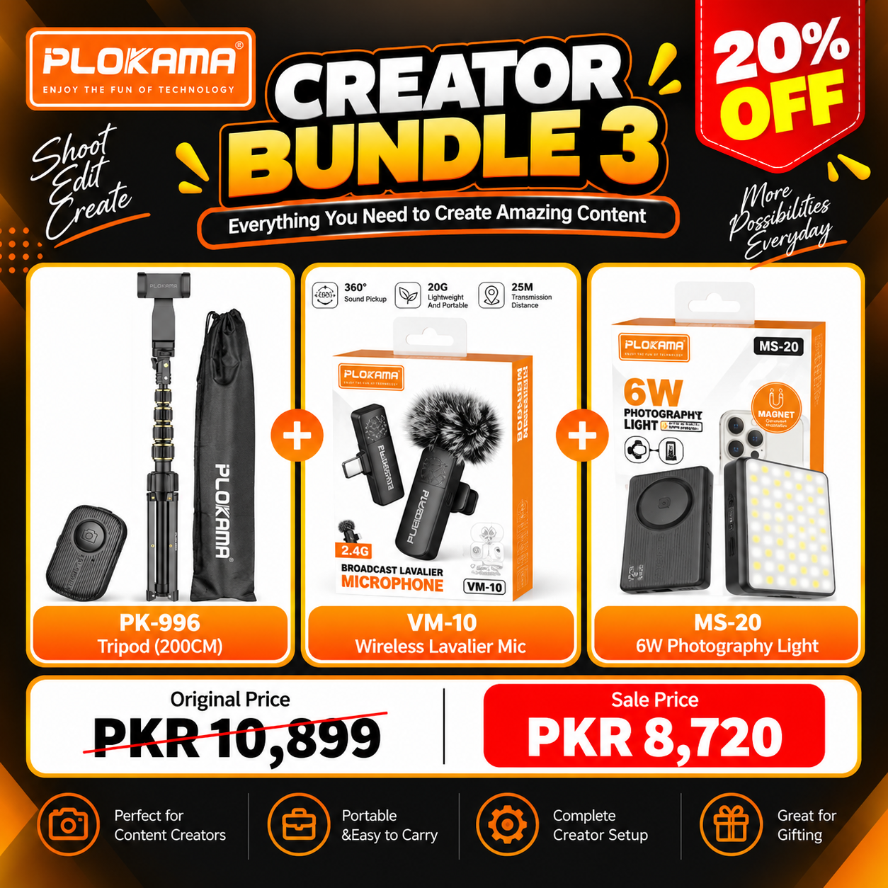 Creator Bundle 3 – Content Creation Kit
