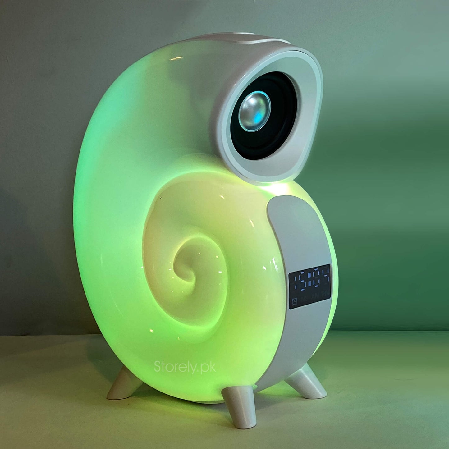 Conch-Shaped Smart Light with App Control & Bluetooth Speaker – Modern LED Lamp for Home Decor