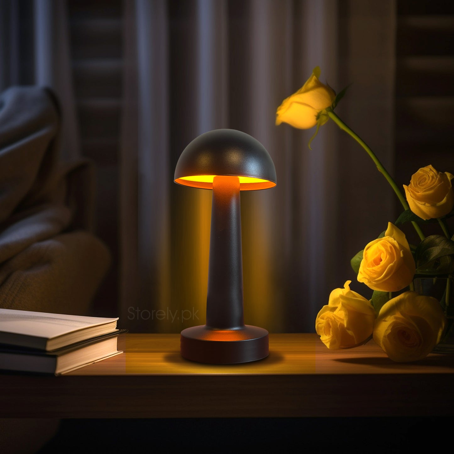 Metal Lamps Collection - Retro Style Rechargeable Metal Touch LED Lamps for Modern Spaces and Restaurants