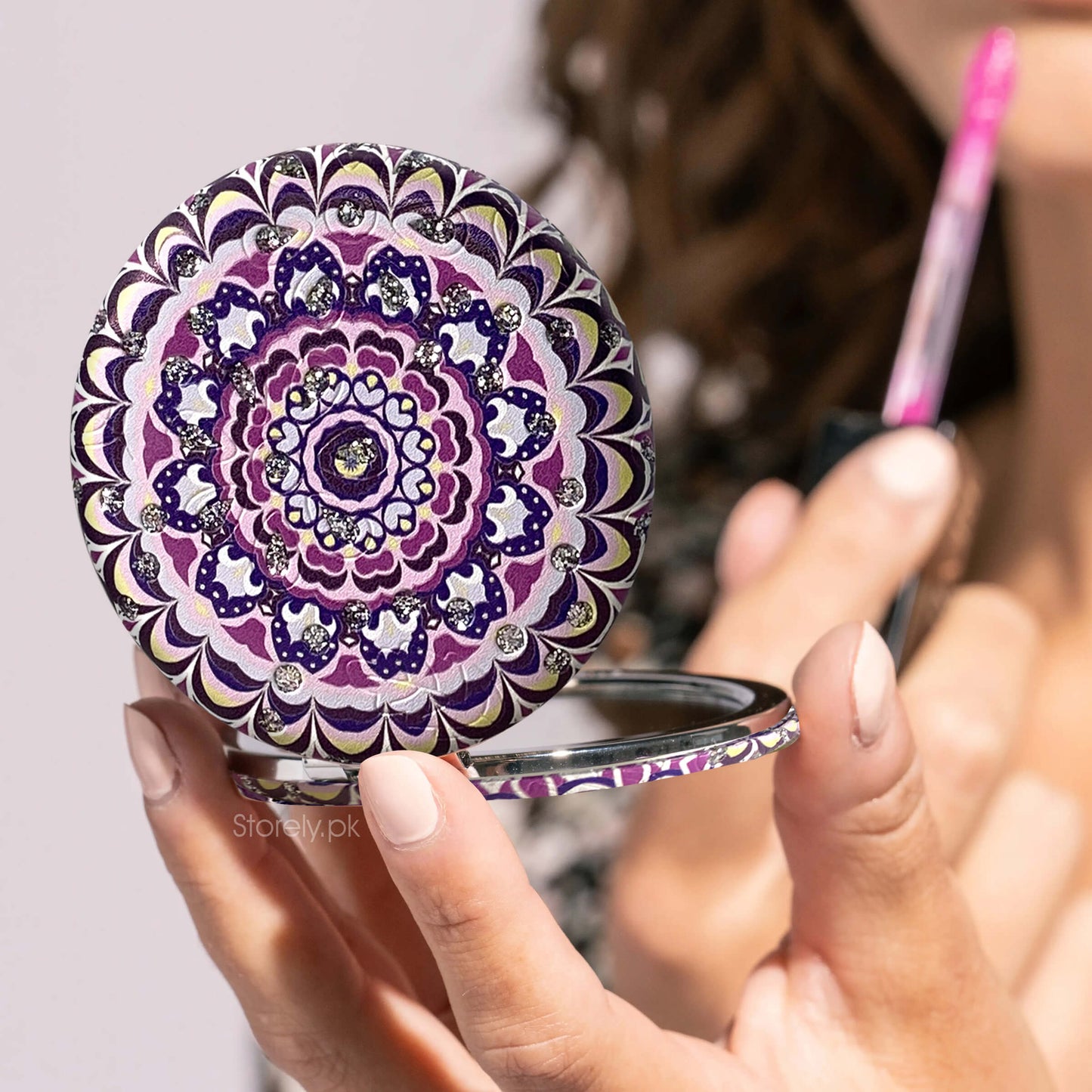 LumiLux Cosmetic Mirror (Square & Round Shape)