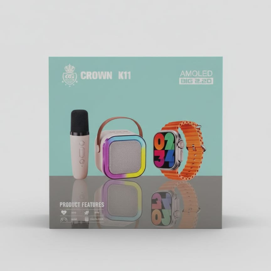 Smart Karaoke & Fitness Bundle – All-in-One Entertainment Set