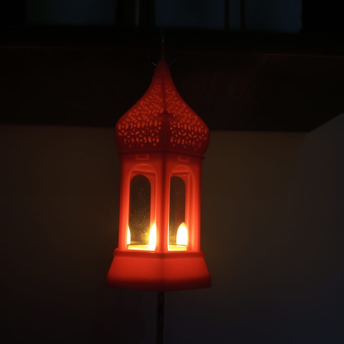 Elegant Ramadan LED Lantern Party Lamp (Pack of 2)