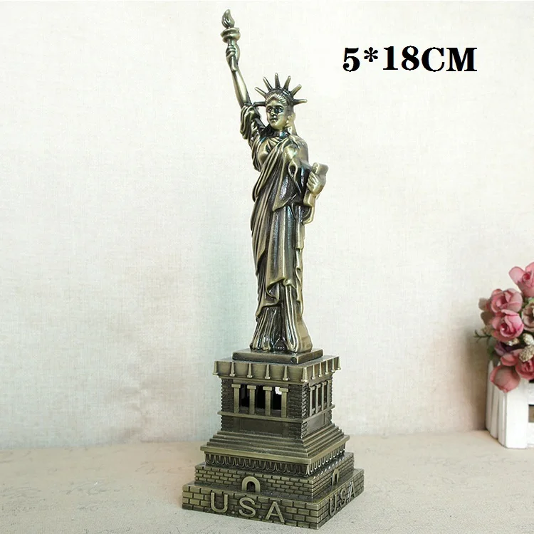 Metal Statue of Liberty – Elegant USA Landmark Replica