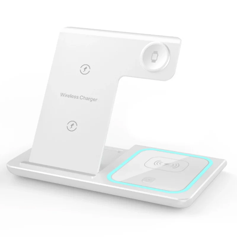 3-in-1 Wireless Charging Station for iPhone, Apple Watch, and AirPods, Fast Charging Dock