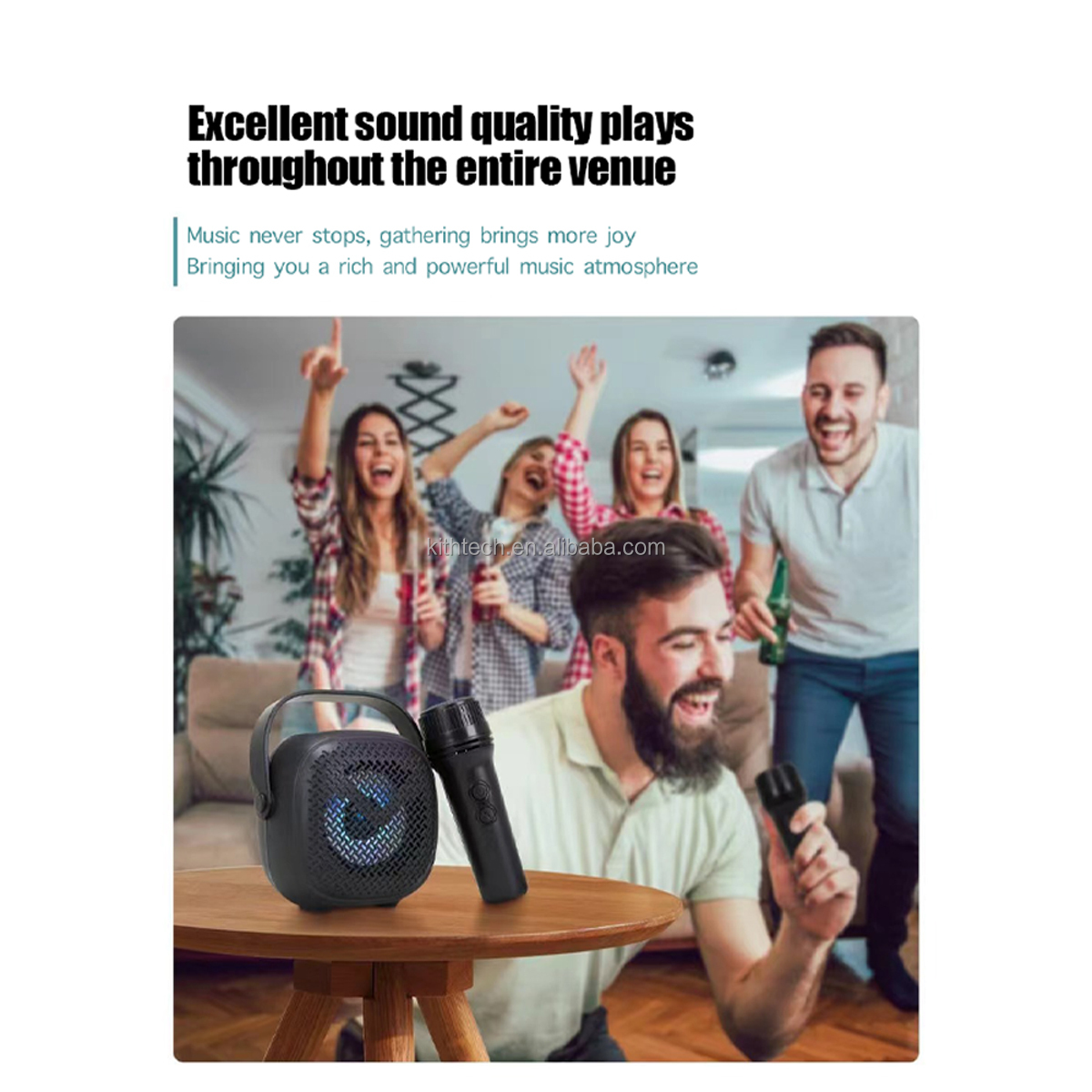 Portable High Quality Bluetooth Speaker with MIC