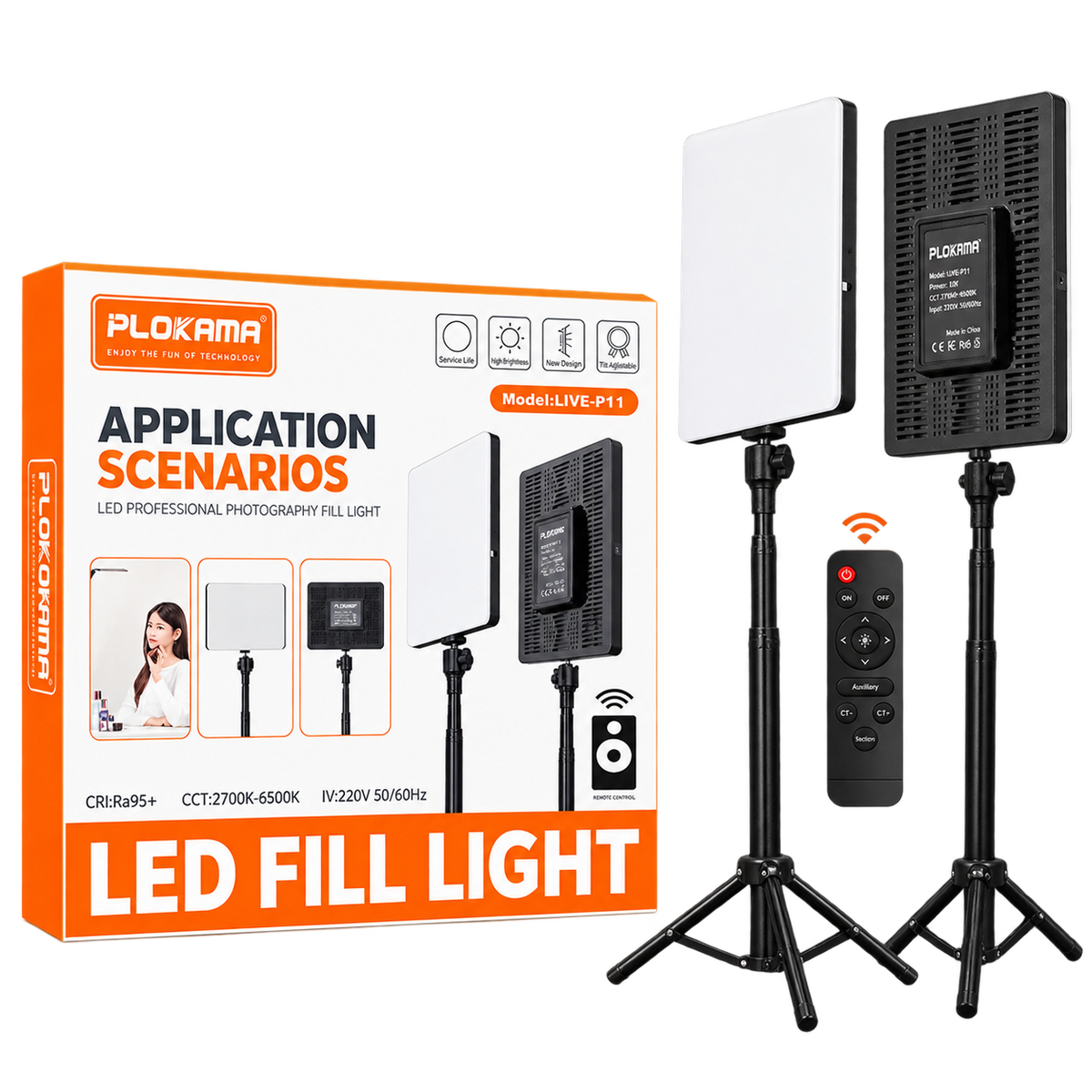 LIVE-P11 Plokama LED Fill Light