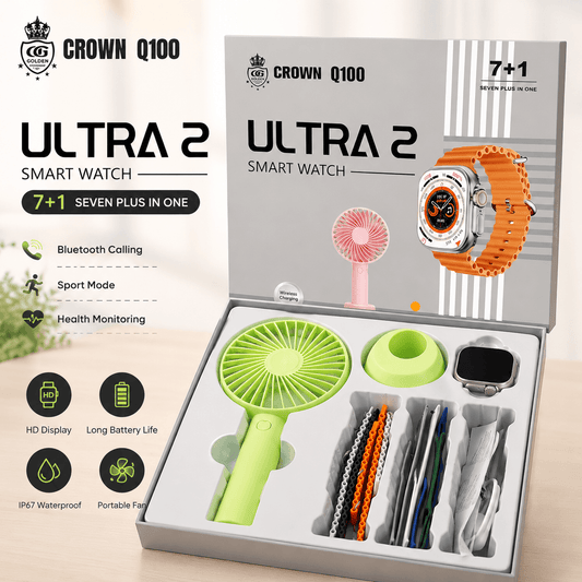 Ultra 2 Smart Watch 7-in-1 Gift Set