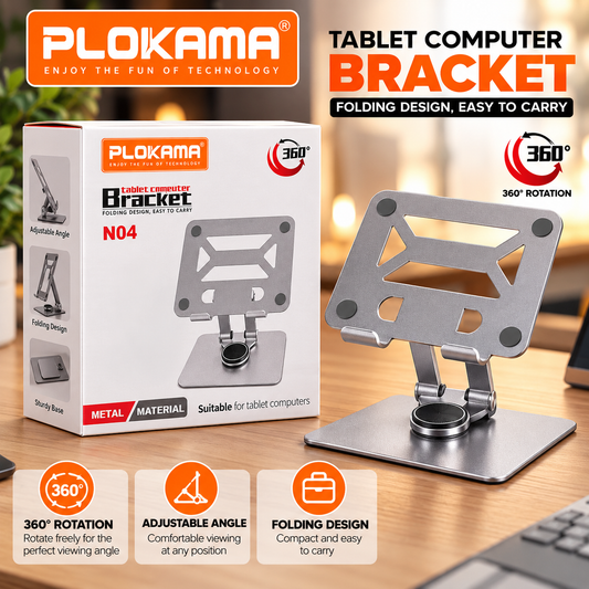 PLOKAMA N04 360° Metal Tablet Stand