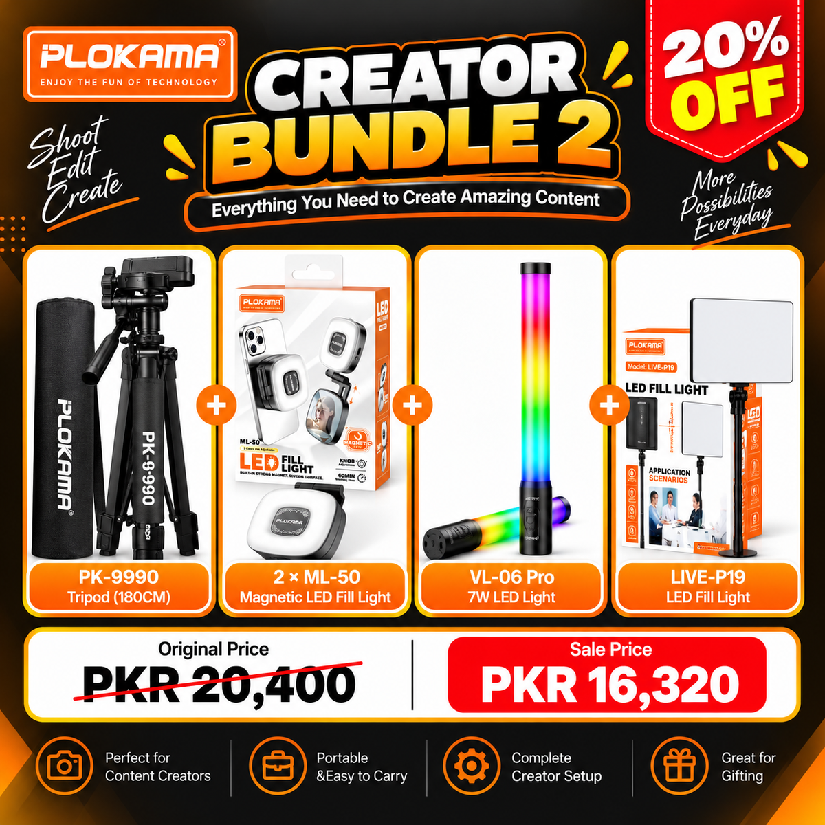 Creator Bundle 2 – Complete Content Creation Kit