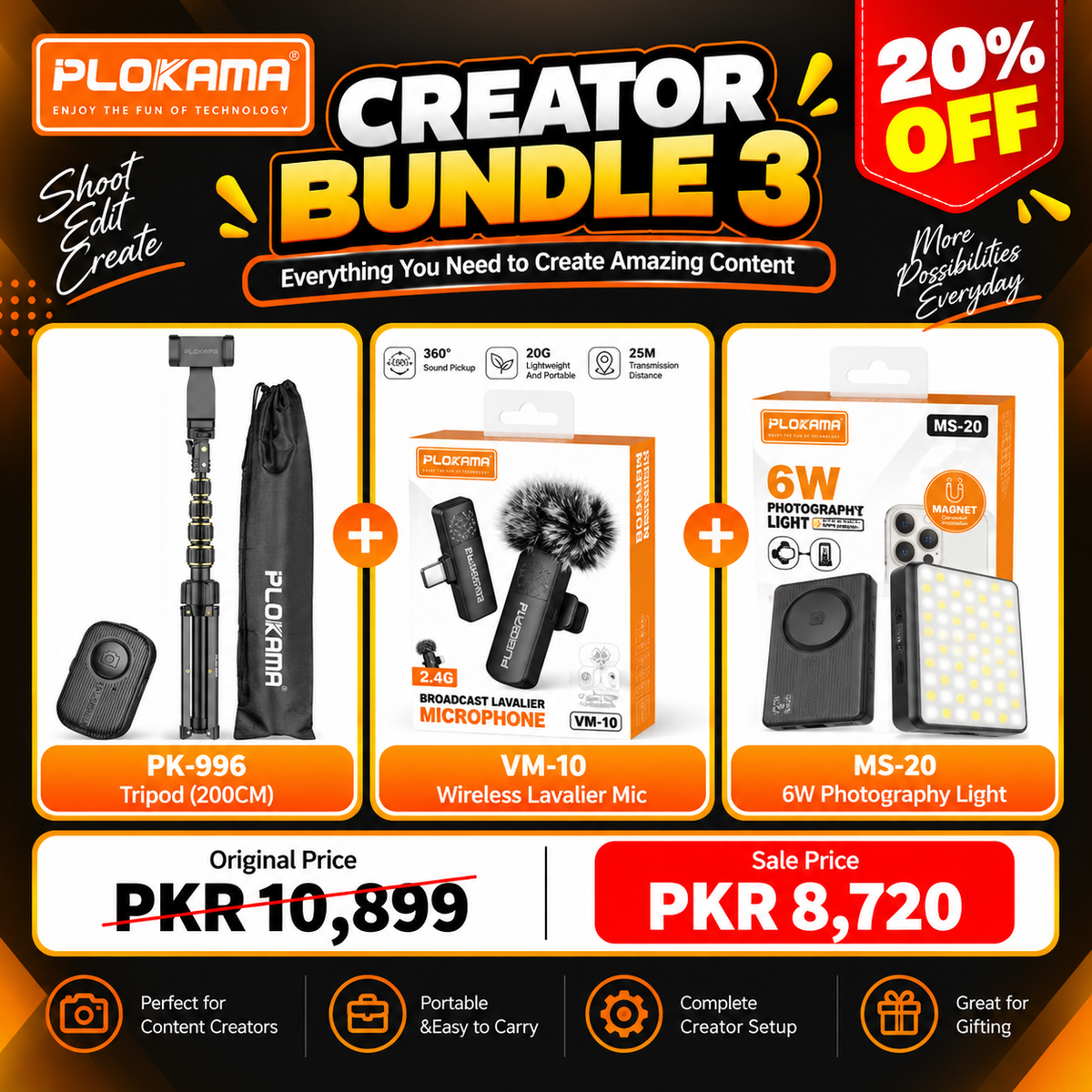 Creator Bundle 3 – Content Creation Kit