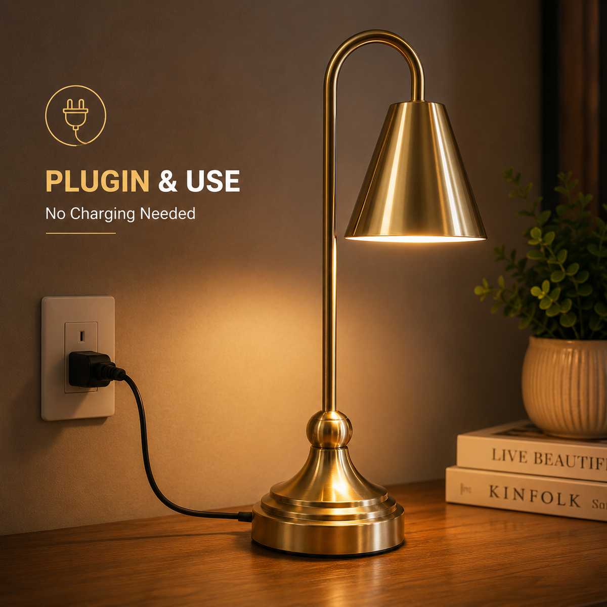 Elegant Gold Table Lamp
