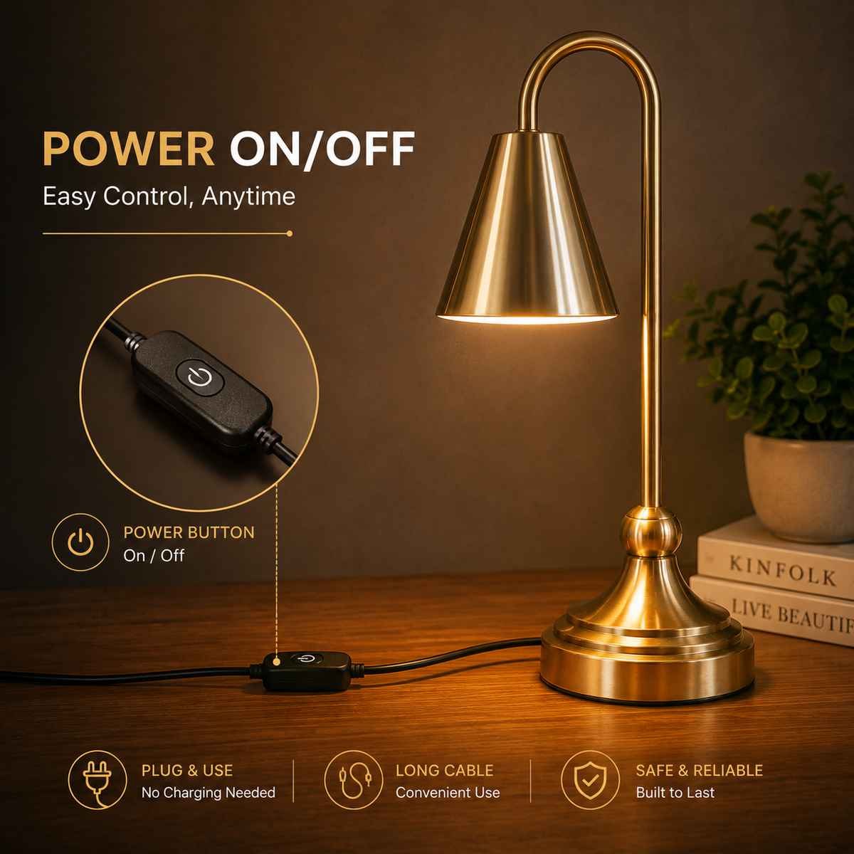 Elegant Gold Table Lamp