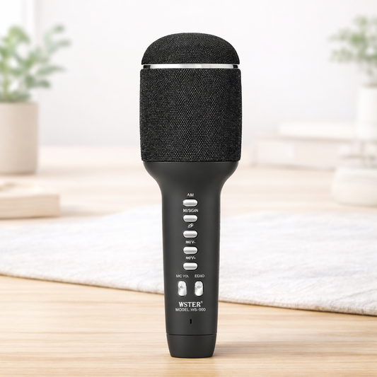 WSTER WS-900 Wireless Bluetooth Karaoke Microphone