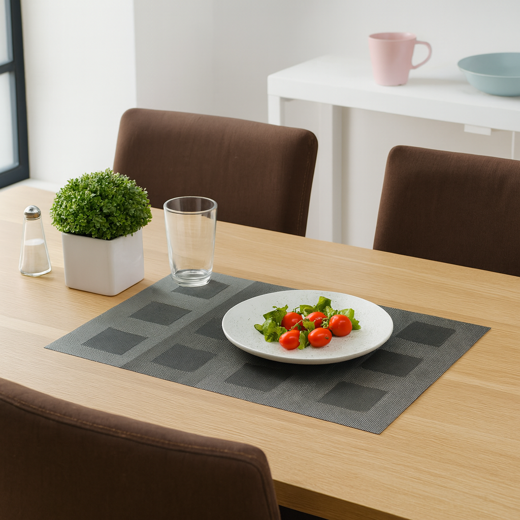 Premium PVC Table Mat – Heat Resistant & Easy to Clean