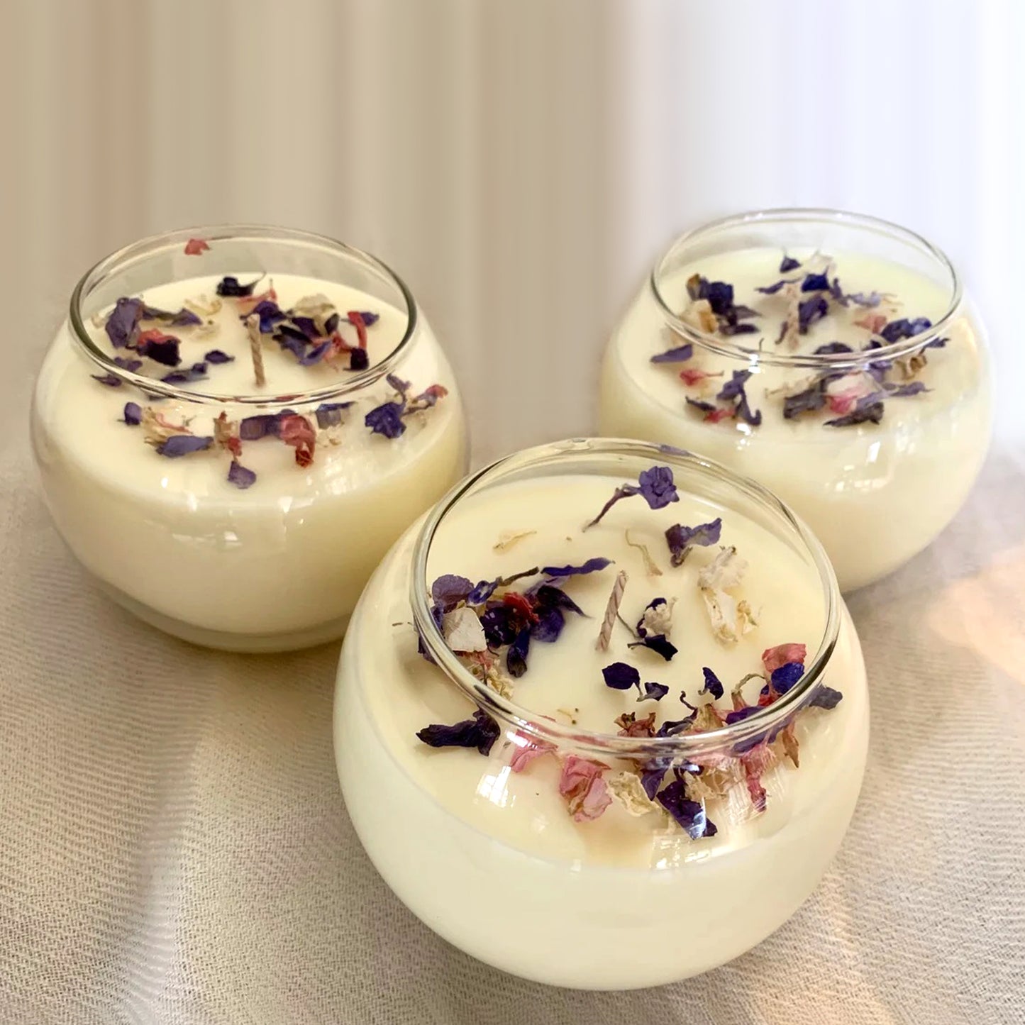 Floral Scented Candle Gift Set