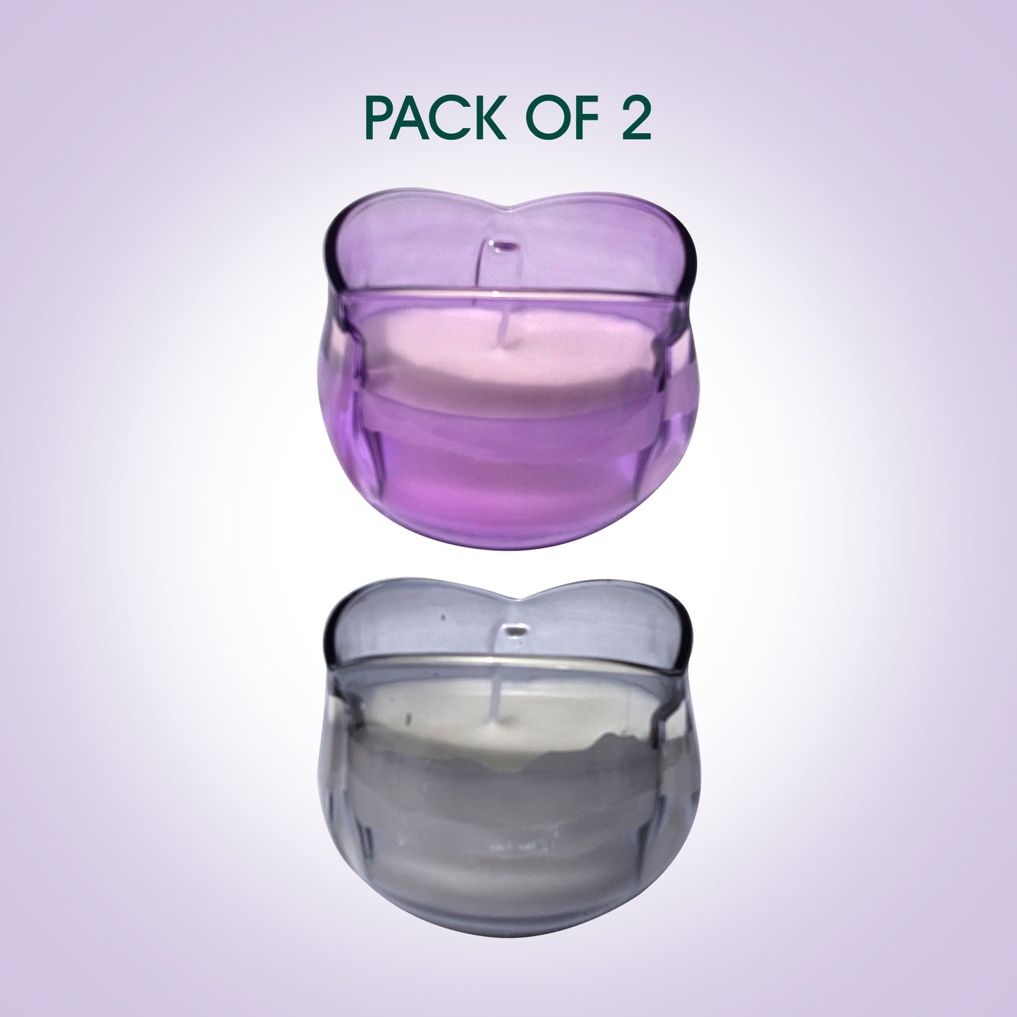 Luxury Glass Scented Candle with Lid