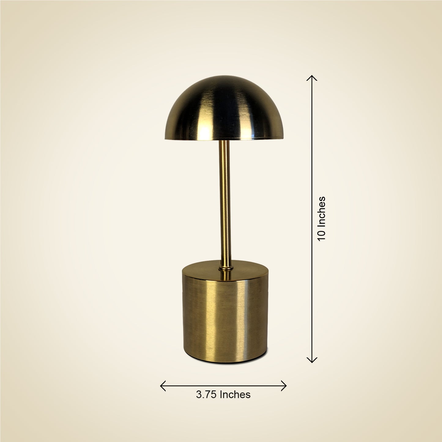 Rechargeable Retro-Style Longneck Metal Touch Lamps Perfect for Restaurants and Home Decor