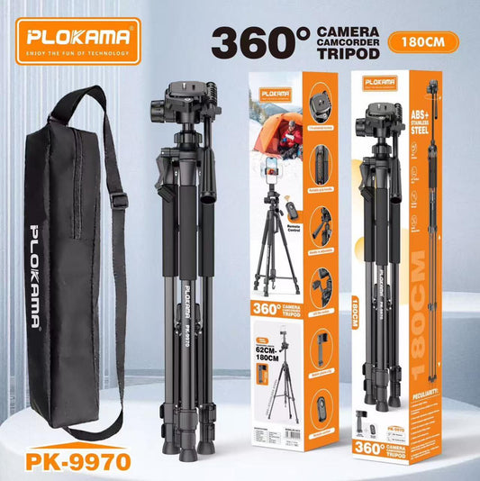 PLOKAMA PK-9970 360° Camera Tripod – 180CM