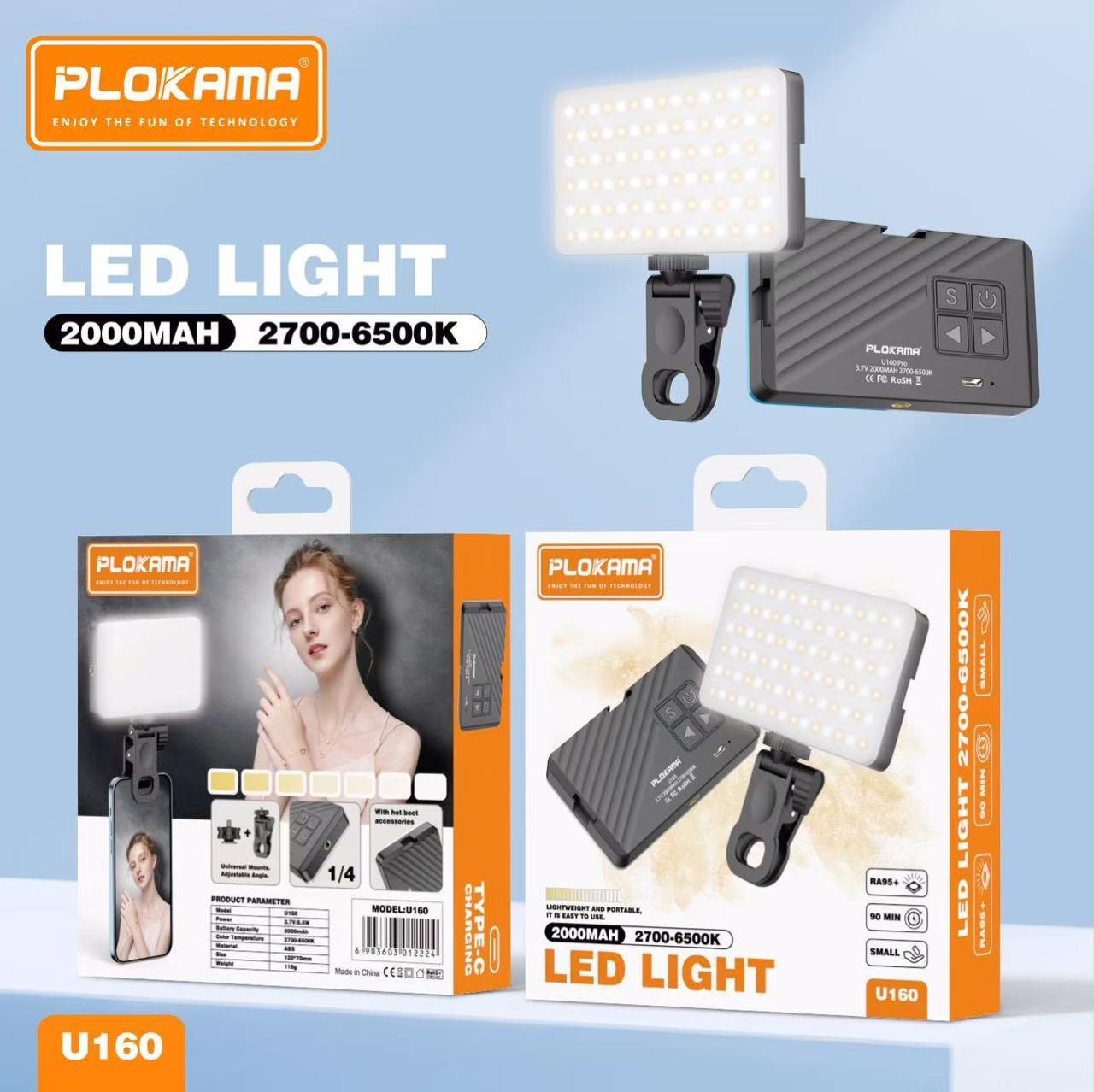 PLOKAMA U160 LED Mobile Fill Light
