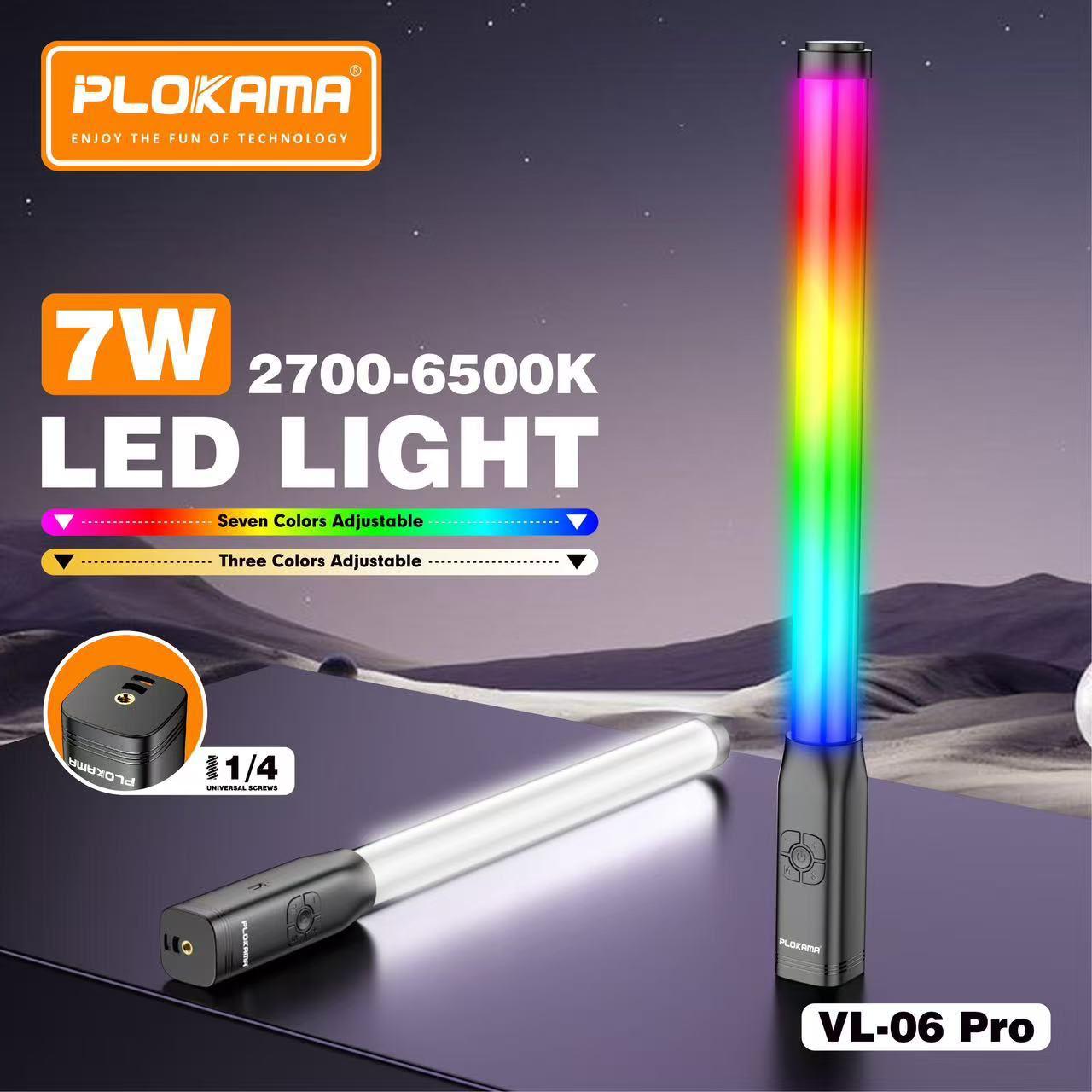 Plokama VL-06 Pro RGB LED Stick Light