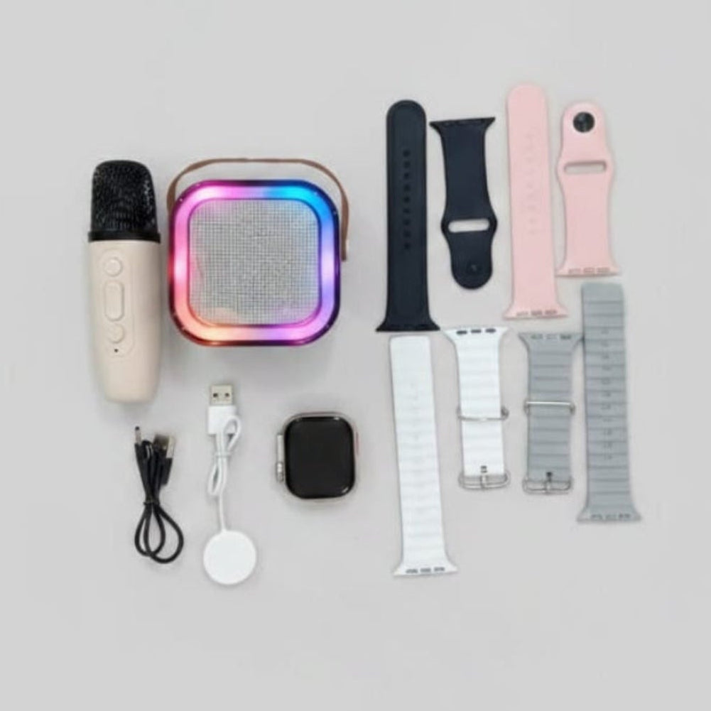 Smart Karaoke & Fitness Bundle – All-in-One Entertainment Set