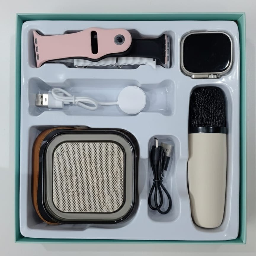 Smart Karaoke & Fitness Bundle – All-in-One Entertainment Set