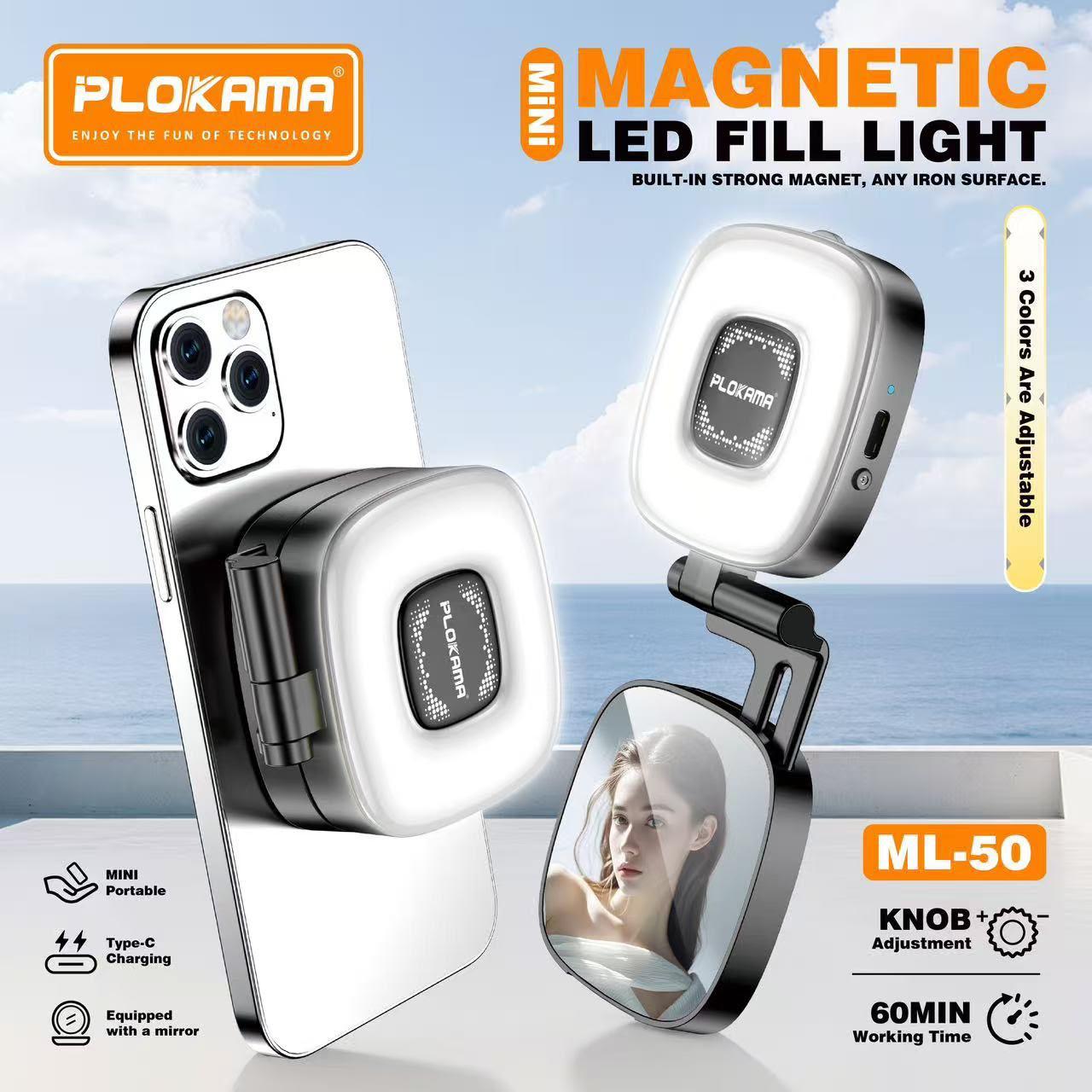 ML-50 Plokama LED Fill Light