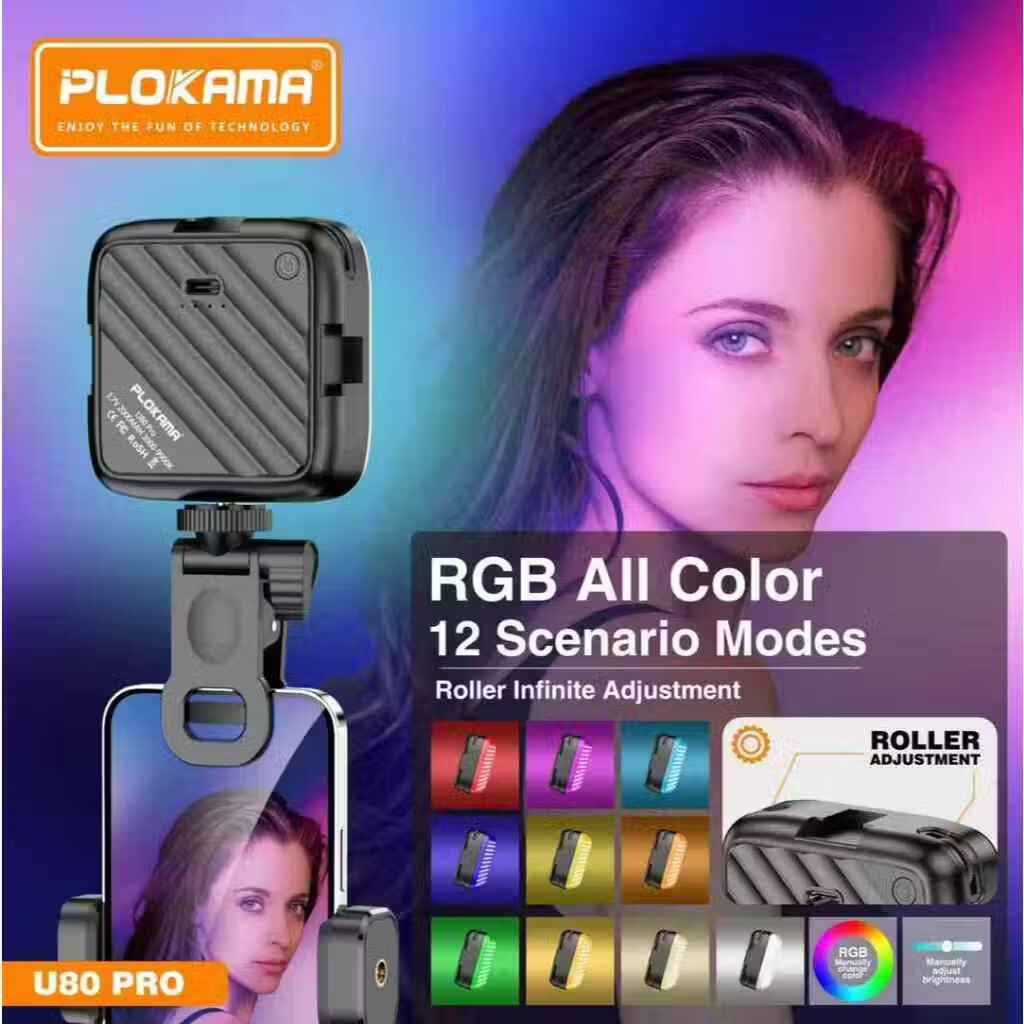 Plokama U80 Pro RGB LED Video Light