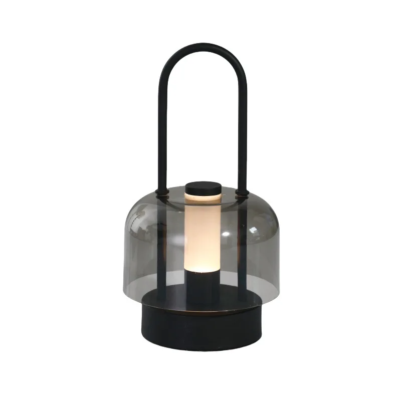 Modern Minimalist LED Touch Table Lamp – Rechargeable Ambient Light