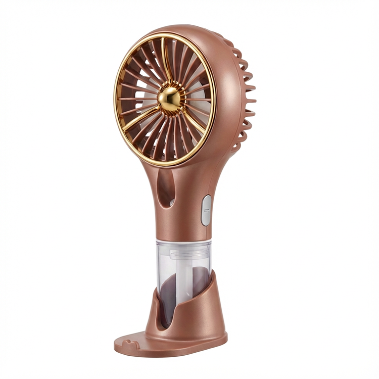 Handheld Misting Fan – 2-in-1 Portable Cooling Fan with Spray & Rechargeable Battery