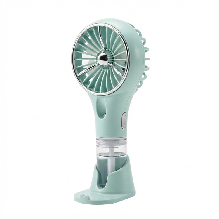 Handheld Misting Fan – 2-in-1 Portable Cooling Fan with Spray & Rechargeable Battery
