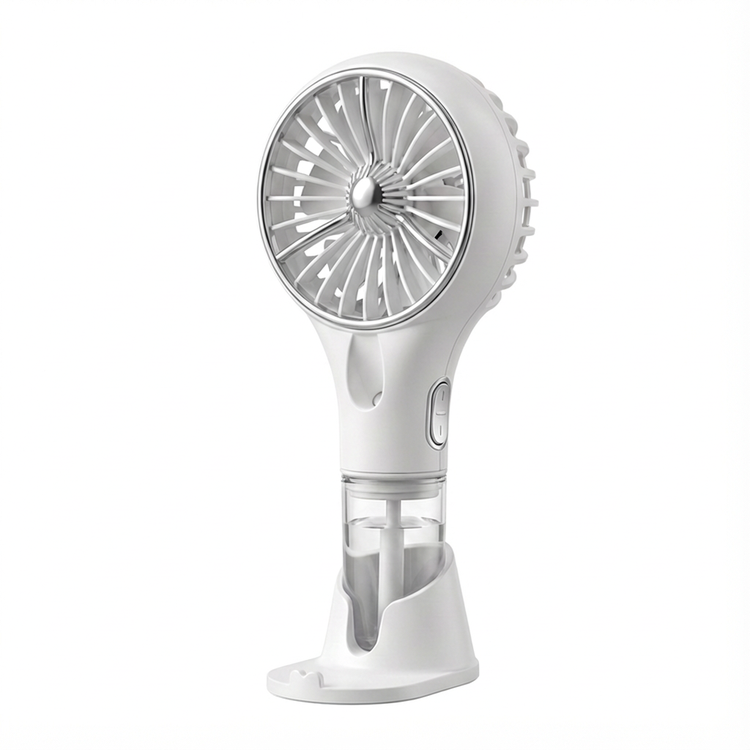Handheld Misting Fan – 2-in-1 Portable Cooling Fan with Spray & Rechargeable Battery