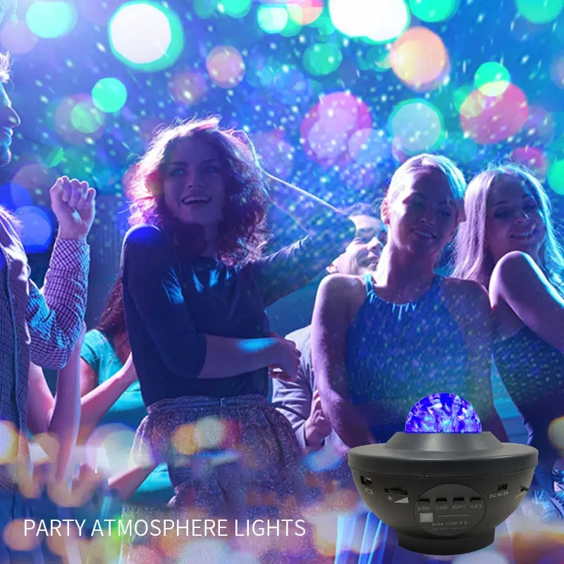 Galaxy Star Projector with Bluetooth Music & Remote Control