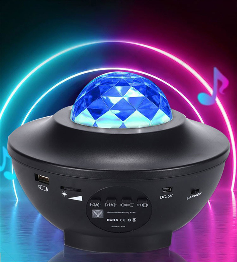 Galaxy Star Projector with Bluetooth Music & Remote Control