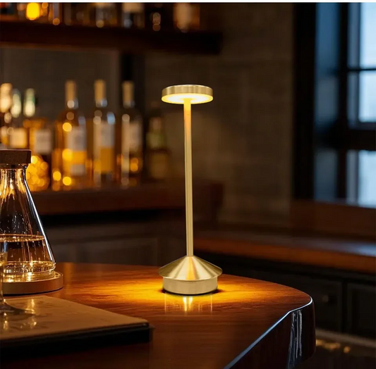 Modern Dimmable LED Table Lamp – Touch Control & Rechargeable Design