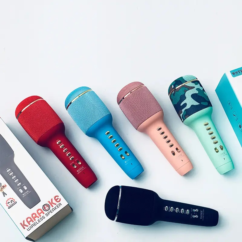 WSTER WS-900 Wireless Bluetooth Karaoke Microphone