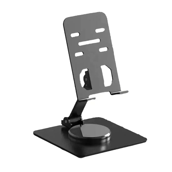 Aluminum Adjustable Phone Black Color Stand – Desktop & Office Use