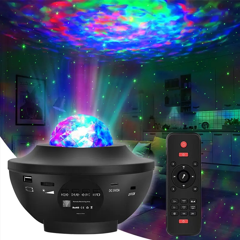 Galaxy Star Projector with Bluetooth Music & Remote Control