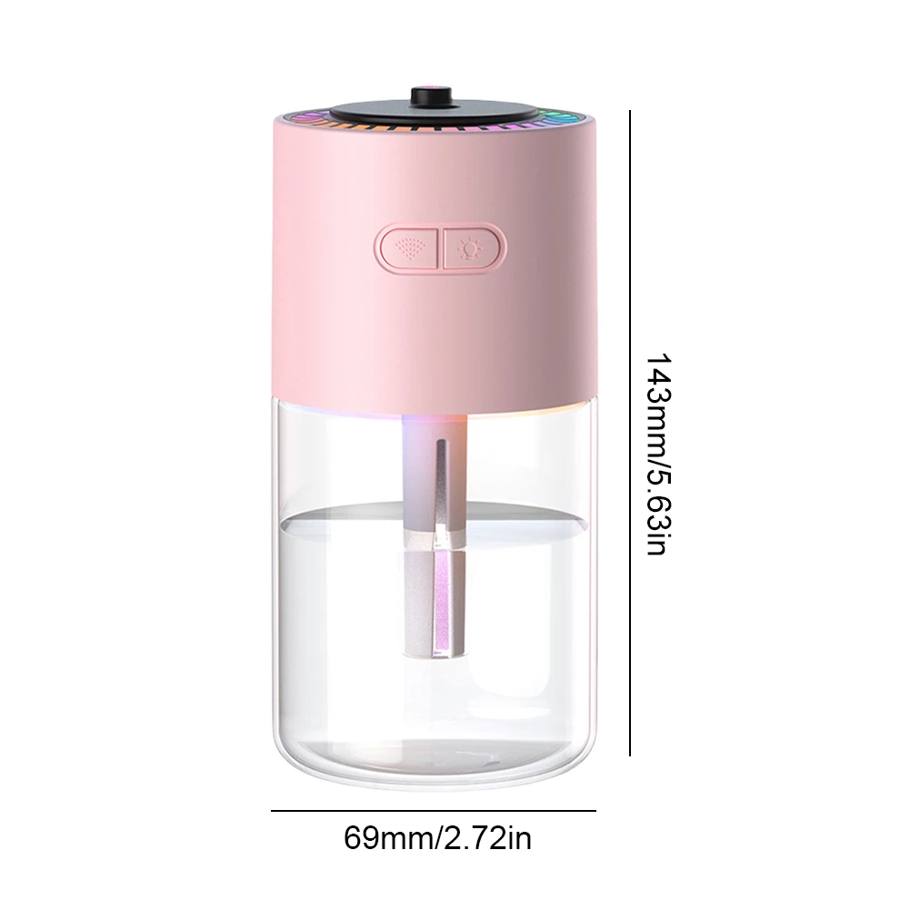 LED Galaxy Mist Humidifier – Ultrasonic Cool Mist with Starry Light Projection